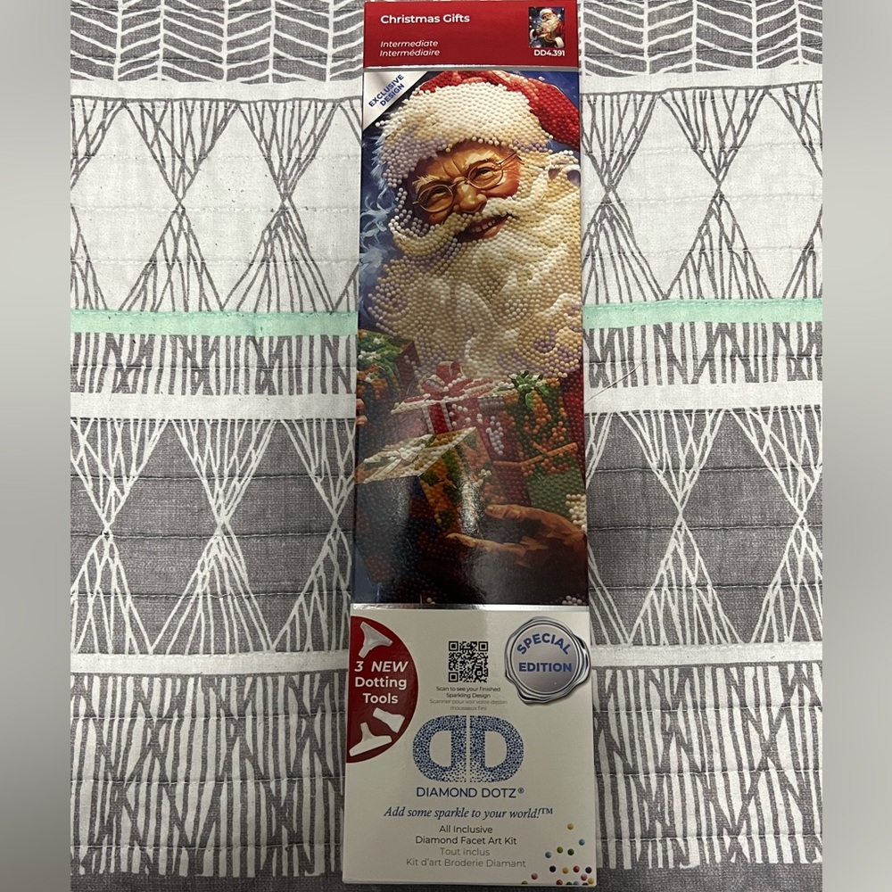 Diamond Dotz Santa Claus Diamond Art Kit NWT Factory Sealed